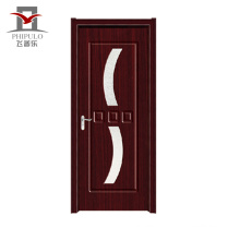 Cheap price modern designs exterior pvc composite wood door from china
